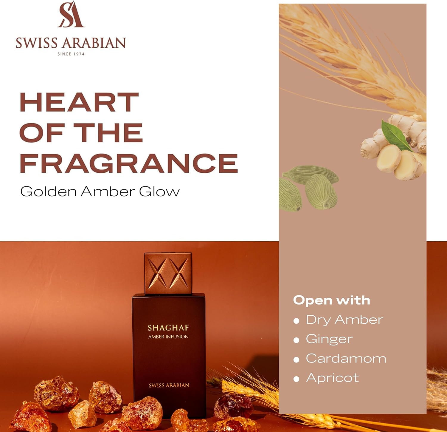 Swiss Arabian Shaghaf Amber Infusion - Image 2