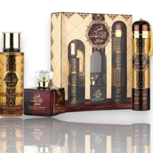 Shams Al Emarat Khususi Eau De Parfum 3pc Gift Set
